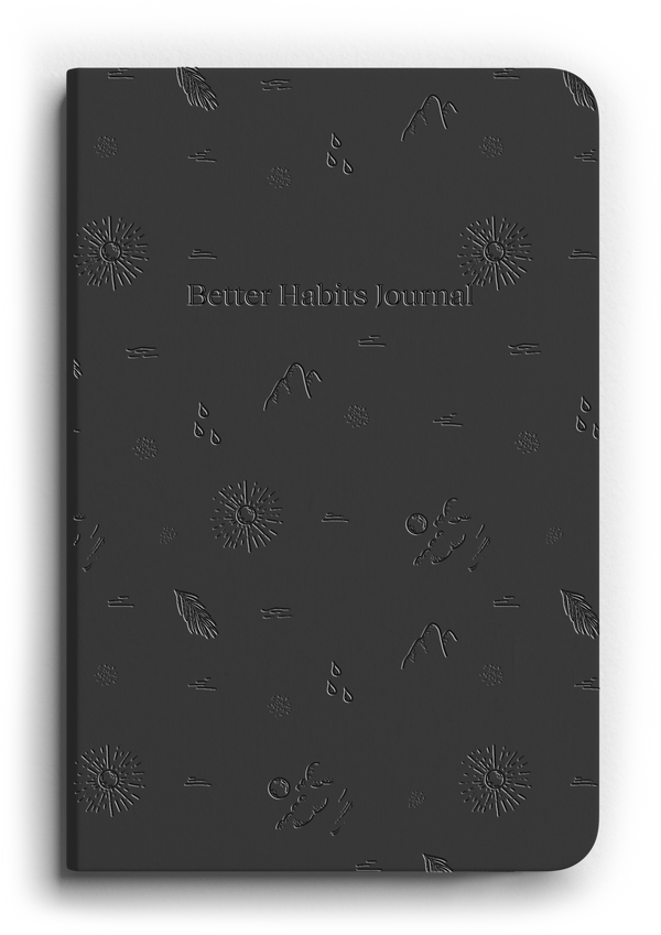 Better Habits Journal - Black