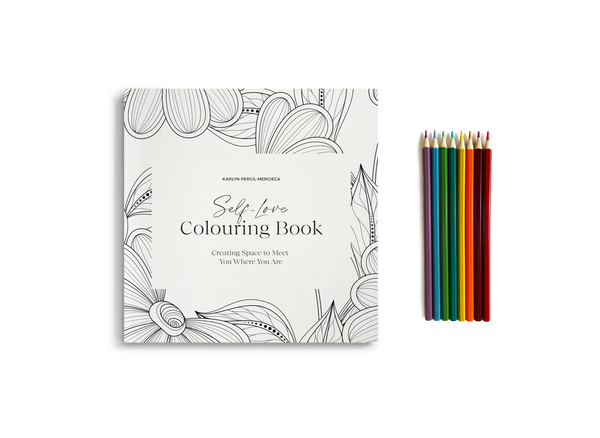 Self-Love Colouring Book & Pencil Set