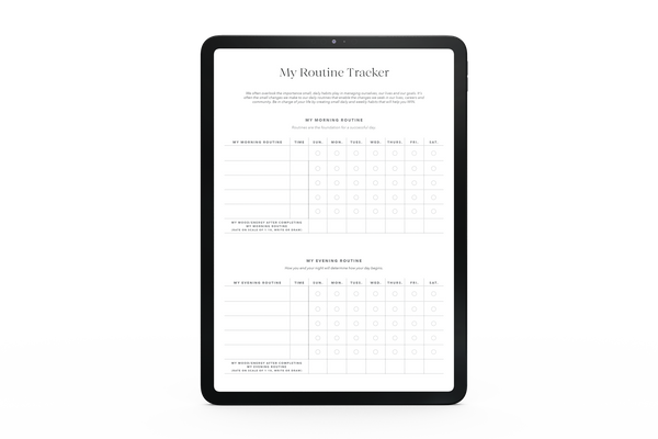 Better Habits Routine Tracker (Digital Download)
