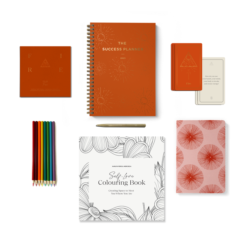 2023 VIP SUCCESS PLANNER BUNDLE, FIRE